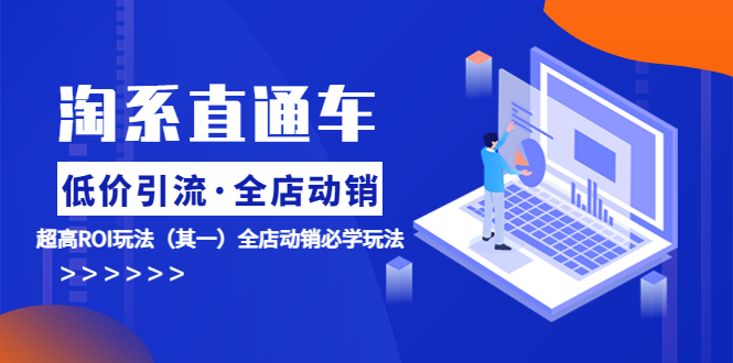 淘系直通车《低价·引流 全店·动销》超高ROI玩法（其一）全店动销必学玩法创学金矿——2025年领先的创业与教育知识付费平台创学金矿· 知识付费平台