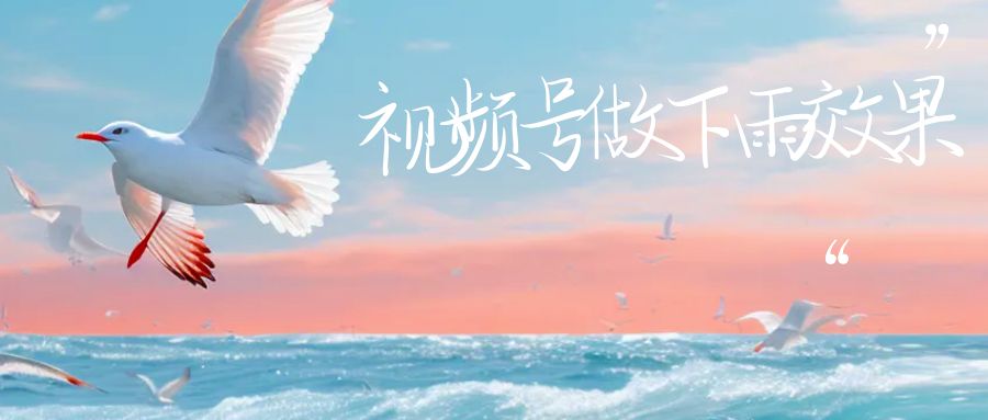 视频号做下雨视频一个账号一周涨粉10W+年入100w创学金矿——2025年领先的创业与教育知识付费平台创学金矿· 知识付费平台