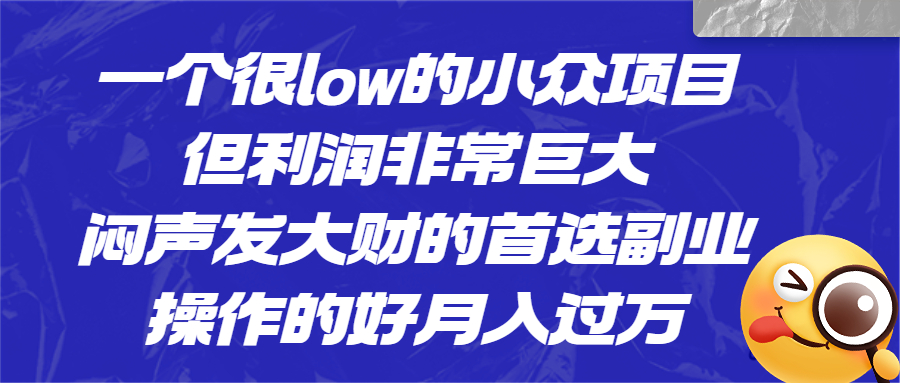 一个很low的小众项目，但利润非常巨大，闷声发大财的首选副业，月入过万创学金矿——2025年领先的创业与教育知识付费平台创学金矿· 知识付费平台