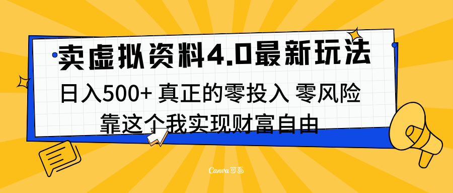 线上卖虚拟资料新玩法4.0，实测日入500左右，可批量操作，赚第一通金创学金矿——2025年领先的创业与教育知识付费平台创学金矿· 知识付费平台