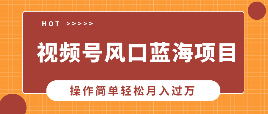 视频号风口蓝海项目，中老年人的流量密码，操作简单轻松月入过万创学金矿——2025年领先的创业与教育知识付费平台创学金矿· 知识付费平台
