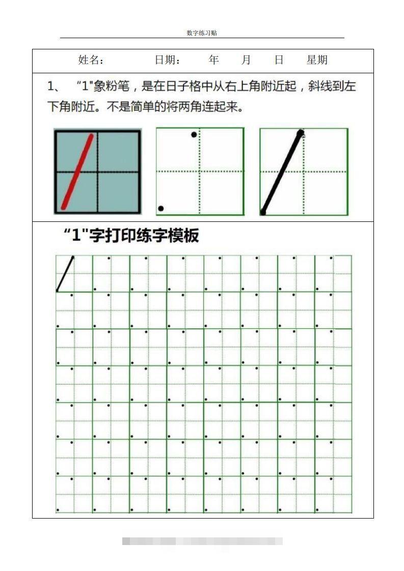 【数学】小学0-9数字书写规范字贴创学金矿——2025年领先的创业与教育知识付费平台创学金矿· 知识付费平台