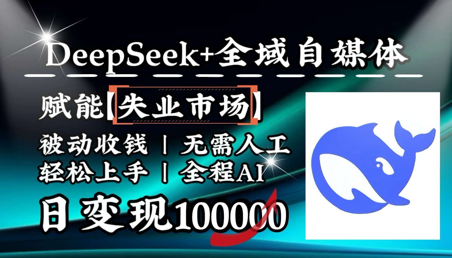 降维打击，DeepSeek+失业市场，全自动操作，结合人人刚需，单月利润轻松破100000＋创学金矿——2025年领先的创业与教育知识付费平台创学金矿· 知识付费平台